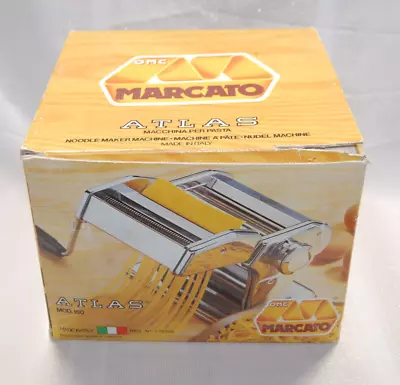OMC Atlas Marcato Pasta Maker Machine 150 With Box And Booklet • $30