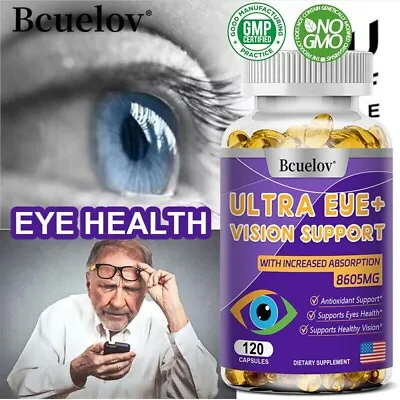 Lutein And Zeaxanthin 8605mg Extract - High Strength - Eye Care Complex • £7.75