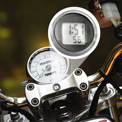1pc Car Clock Digital Display Sticky Watch Waterproof Motorcycle Car Accessories • $6.66