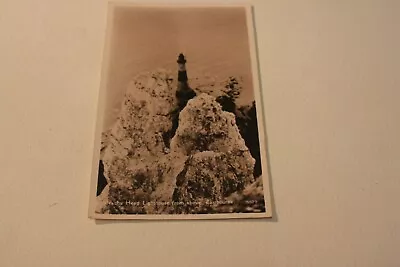 Beachy Head Lighthouse From Above Eastbourne RP Postmark 1938 • £2.29