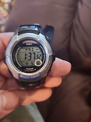 RARE VINTAGE Casio G-Shock Solar Gw700a Men's Watch BLACK TOUGH SOLAR Wavemaster • $20.24