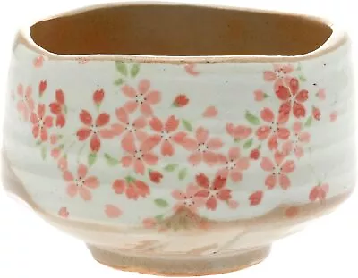 Kotobuki Japanese Matcha Bowl Chawan Tea Ceremony Ceramic Pink Sakura 114-037 • $35.95