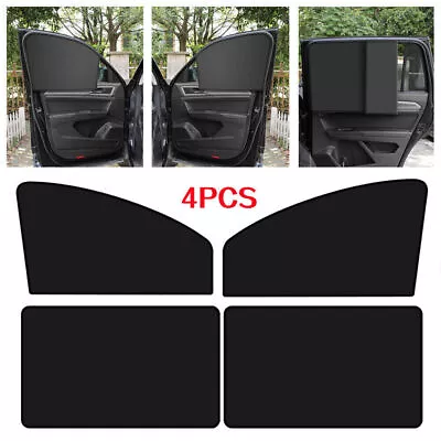 4x Magnetic Car Parts Window Sunshade Visor Cover UV Block Cover Accessories • $28.23