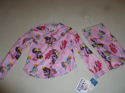 New My Little Pony The Movie Girl Pajamas Twilight Sparkle Rainbow Dash Sz 6/6x  • $19.99