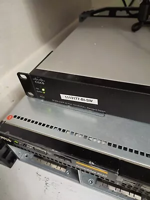 Cisco SF300-24PP 24 Port PoE Managed Switch With Rack Ears • £0.99
