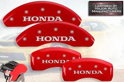 2018-2023  Honda  Accord 1.5 Turbo Front Rear Red MGP Brake Disc Caliper Covers • $274.55