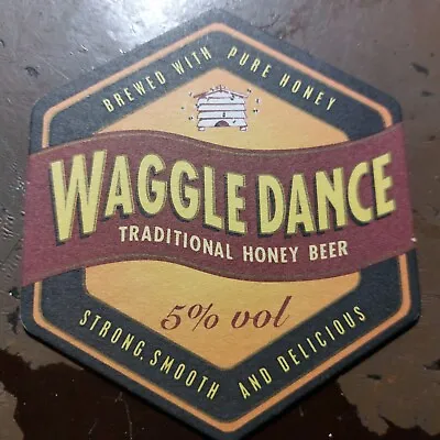 Vaux Beer Mat Uk Cat No 215. Waggle Dance Ale. 1996. Sunderland.  • £3.80