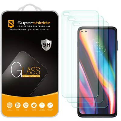 3X Supershieldz Tempered Glass Screen Protector For Motorola Moto G 5G Plus • $9.99