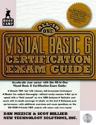 Visual Basic 6 Certification Exam Guide - Hardcover - GOOD • $6.98