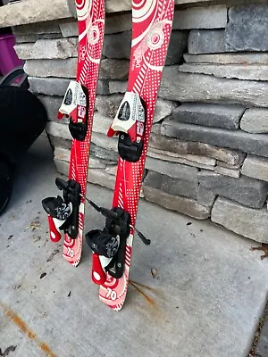 Salomon 70cm Child's Skis With Binding • $75