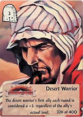 Spellfire CCG Desert Warrior - 1st Edition 326 Of 400 • $1.99