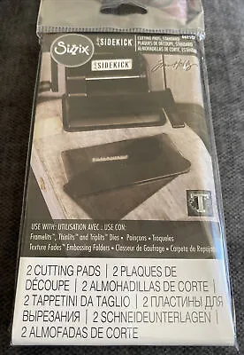 $6.99 • Buy New Sizzix ~ SIDEKICK CUTTING PADS ~ Pair 2 In Pkg Scrapbook Card Die Thinlits