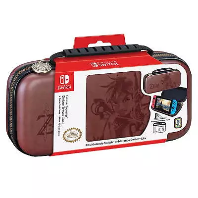 Breath Of The Wild Zelda Edition Brown Carrying Case For Nintendo Switch • $18.79