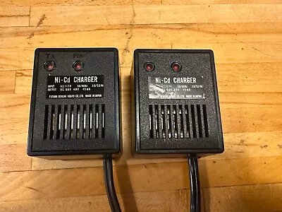 2x Vintage Futaba Nicad Chargers With 2 Cables • $9