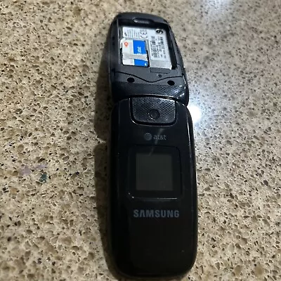 Vintage Samsung SGH-A197 - Black ( AT&T ) Rare Cellular Flip Phone • $9.99