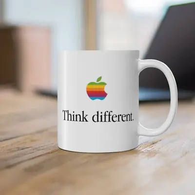 Think Different Apple Computer Ceramic Mug • $15.95
