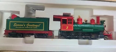 BROADWAY LIMITED On30 C-16 2-8-0 LOCOMOTIVE Seasons Greetings DC With Sound  • $200