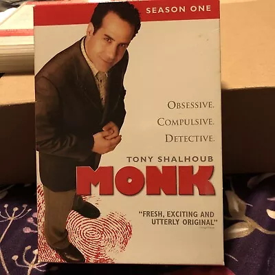 Monk - Season 1 (DVD 2006 4-Disc Set) • $4.50