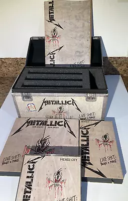 Vintage Metallica Live Shit Binge & Purge Box Set VHS CD Book 1993 • $69.99