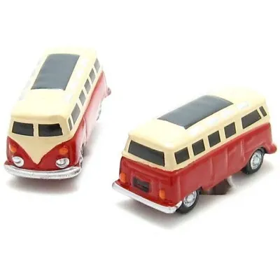 £18.29 • Buy VW Kombi Van Red Cufflinks