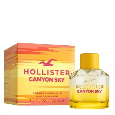 Hollister CANYON SKY For Her 100ml Eau De Eau De Parfum NEW & CELLO SEALED • £21