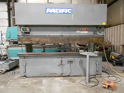 1988 Pacific Model J110-10 110 Ton Press Brake W/ Motorized Back Gauge With DRO • $22885