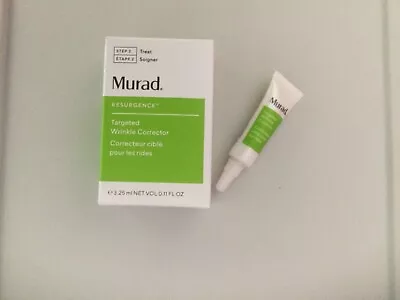 Murad Resurgence Targeted Wrinkle Corrector Travel Size 0.11oz / 3.25ml NEW • $15.99