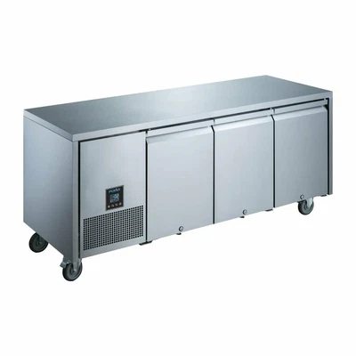 £2855.75 • Buy Polar U-Series Premium Triple Door Counter Fridge 420Ltr - UA007 Catering