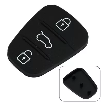 1Pcs 3-buttons Key Pad Cover For HYUNDAI For KIA I20 I30 Ix35 Ix20 Rio Venga • $17.37