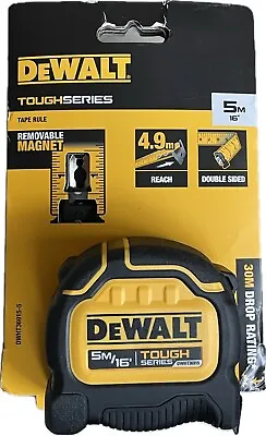 DeWalt Tape Measure Magnet 5m 16’ Double Sided Removable DWHT36915 Tough Series • £23.99