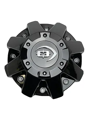 Vision Gloss Black 8 Lug Wheel Center Cap C420GB-8 • $24.99