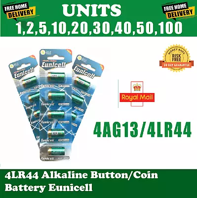 £35.99 • Buy 4LR44, 4AG13 6V Alkaline Battery Ideal For Dog Training Collars, Digital Cameras