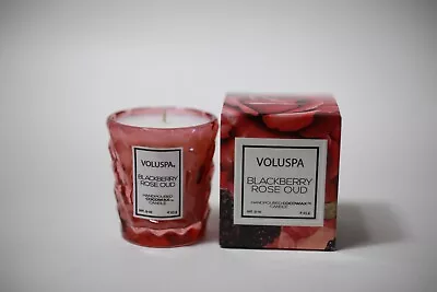 Voluspa Blackberry Rose Oud Handpoured Cocowax Candle 25g .9oz Mini Jar Candle • $14.99