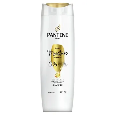 Pantene Pro-V Daily Moisture Renewal Shampoo 375mL Deep Hydration For Dry Hair • $21.65