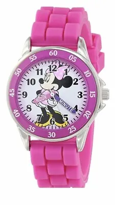 Disney Classic Minnie Mouse Children's Fashion Wristwatch Ideal Party Gift • £9.49