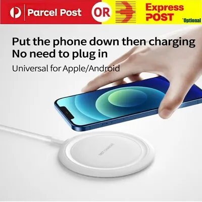 15W Qi Wireless Charger FAST Charging Pad For IPhone 13 12 11 Pro Samsung S21 • $14.99