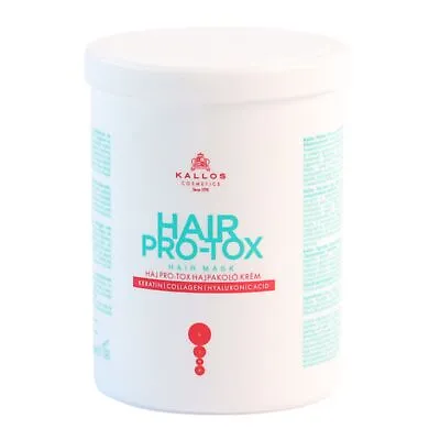 Kallos Pro-Tox Hair Mask With Keratin Collagen Hyaluronic Acid 1000ml • £9.49