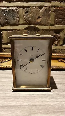 £4 • Buy Vintage Metamec Quartz Alarm Carriage Clock, Working, Needs Attention