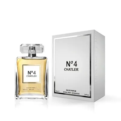 No.4 Chatler Woman Eau De Parfum 100ml Smells Like Chanel No 5 • £14.90