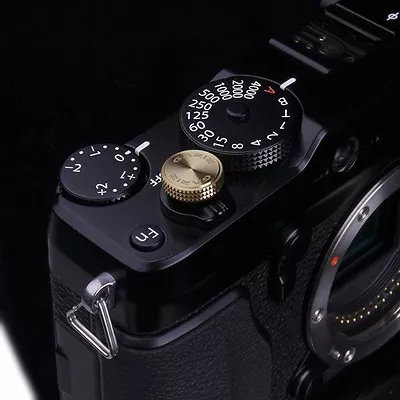 $34.99 • Buy Gariz Soft Release Button XA-SB3 For Fujifilm Fuji X Pro1 X100 X10 XE2 Gold