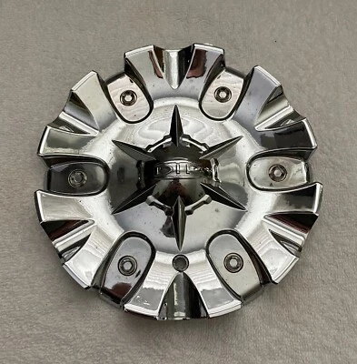 $39.92 • Buy DIP Wheels D77 Chrome Center Cap W/ BOLTS Part # C10D77 61782295F-1