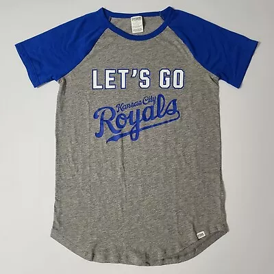 Victoria's Secret PINK Kansas City Royals V-Neck Top Women's Size Medium • $35