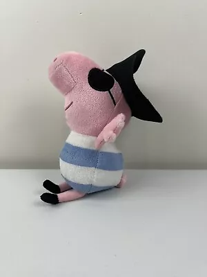 Peppa Pig Plush  Pirate George  Soft Stuffed Toy  22cm • $15.99