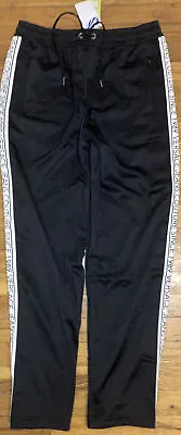 Authentic NWT Versace Jeans Couture Size M  Black Felpa Logo Men’s Sports Pants • $500