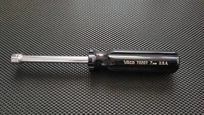 $10.99 • Buy Klein VACO #70207 7mm Hex Nut Driver W/ 3  Hollow Shaft & Comfordome Handle New 