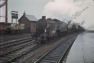 35mm ORIGINAL COLOUR SLIDE OF A B1 WITH A FREIGHT AT THORNABY IN 1965. • £3.50