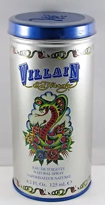 Villain By Ed Hardy Cologne For Men 4.2 Oz / 125 Ml EDT Spray - Brand New • $39.95