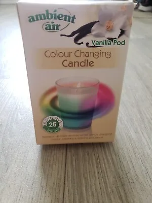 £4 • Buy Ambient Air  Colour Changing Candle