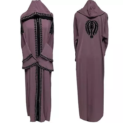 Latest Design Women Hooded Abaya Farasha Jalabiya Long Dress • £43