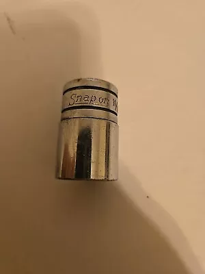 Snap On 1/2  Drive 11/16  6PT Shallow Chrome Socket TW-221 • $12